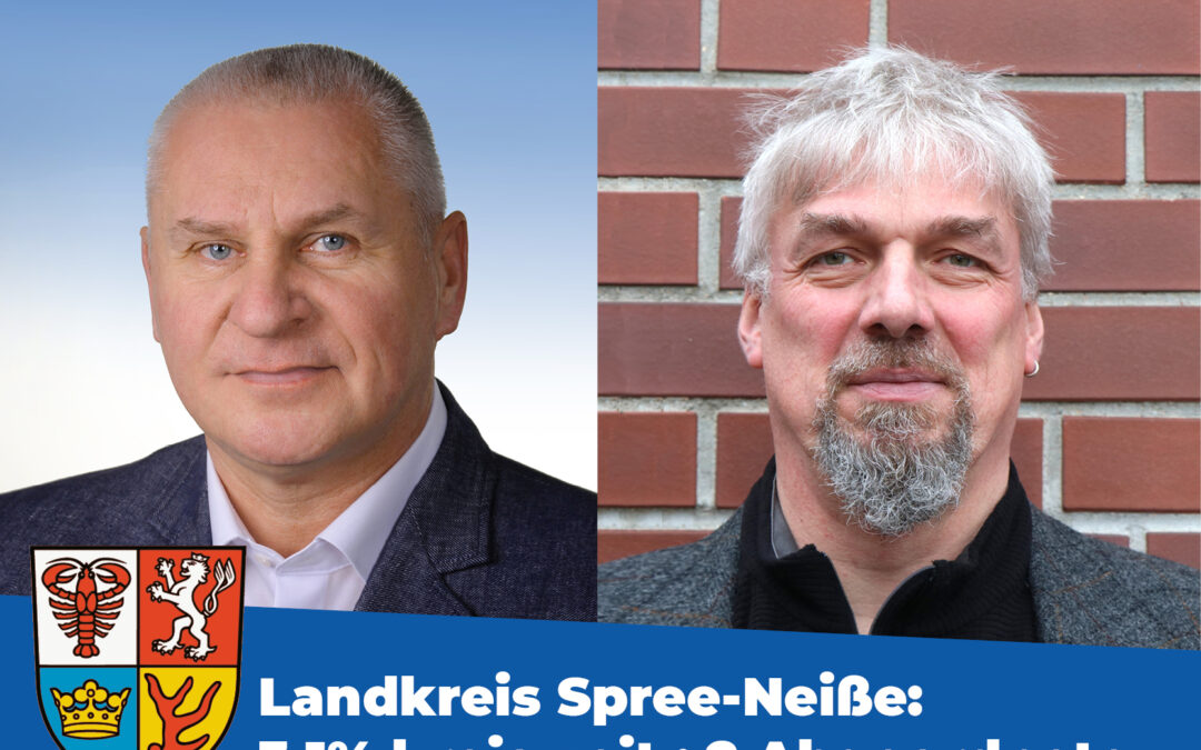 Wahlerfolg BVB / FREIE WÄHLER im Landkreis Spree-Neiße: 3,1% kreisweit