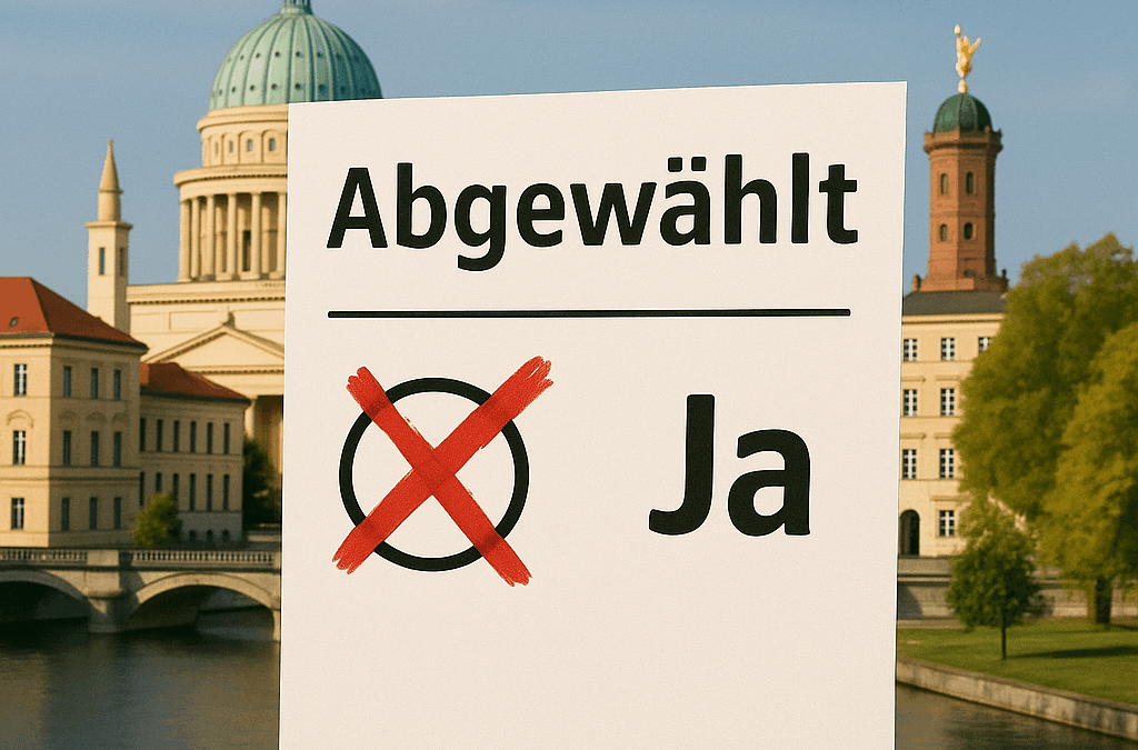 Potsdam atmet auf: Bürger setzen klares Zeichen für Neuanfang – Scherbengericht für SPD