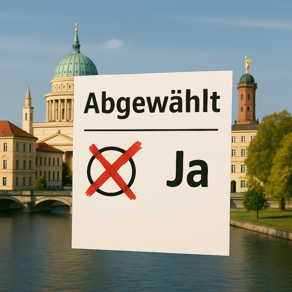 Potsdam atmet auf: Bürger setzen klares Zeichen für Neuanfang – Scherbengericht für SPD